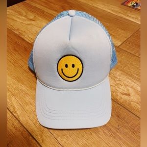 Altard state smiley face trucker hat